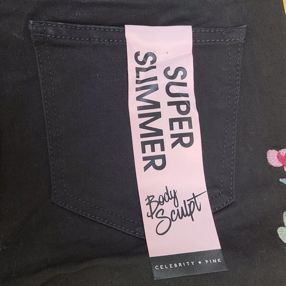 Juniors - Celebrity Pink Mid-Rise Super Slimmer Ankle Jeans - Picture 6 of 10